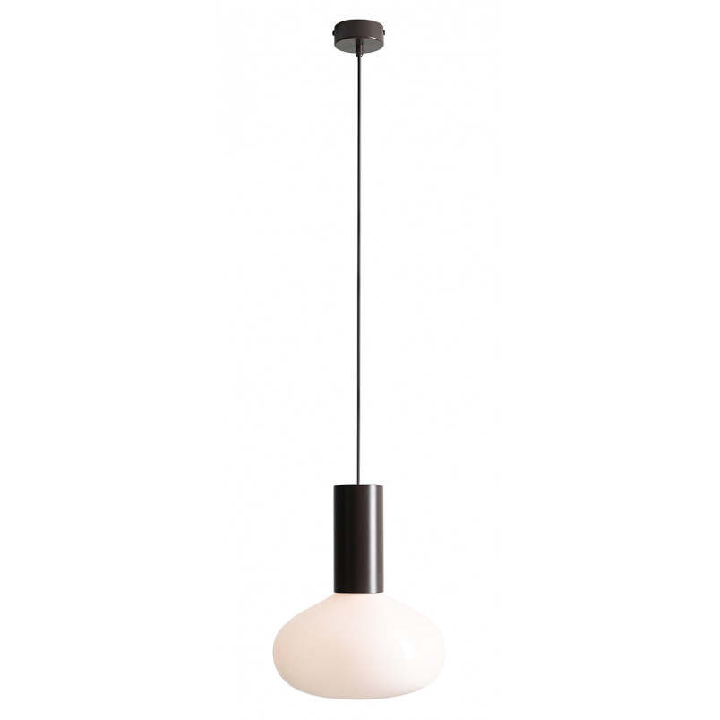 Lampa wisząca Flo Mokka Aldex - Szkło, Brąz, Biały | Sklep z Lampami