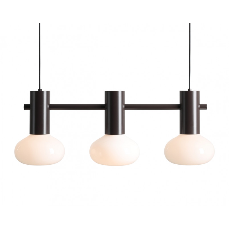 Lampa wisząca Flo Mokka III - Aldex | Szkło, 75cm