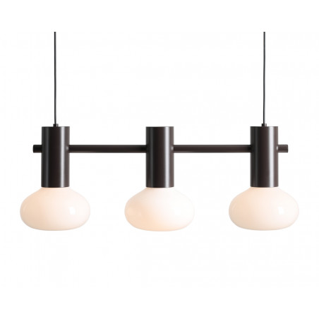 Lampa wisząca Flo Mokka III - Aldex | Szkło, 75cm