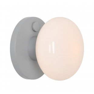 Kinkiet szklany Flo Grey Aldex | Retro, Japandi | Sklep Lamp