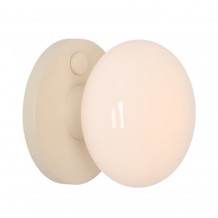 Kinkiet szklany Flo Cream Aldex | Retro, Japandi, Nowoczesny