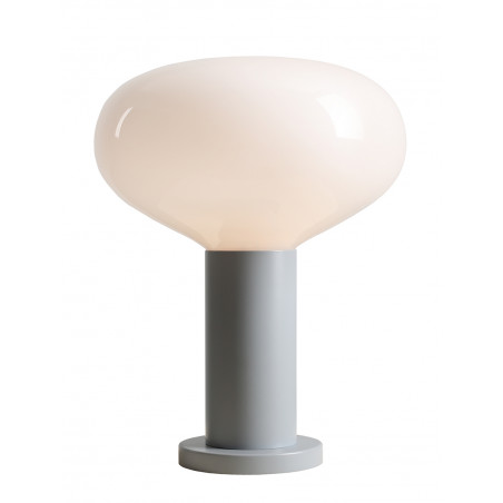 Lampa stołowa Flo szklana szara Aldex | Stwórz przytulny klimat