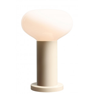 Lampa stołowa Flo Cream Aldex | Szkło, Japandi, 599 PLN