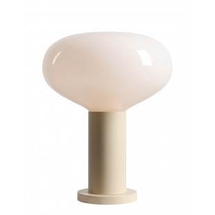 Lampka stołowa Flo Cream Aldex | Szkło, Styl Japandi