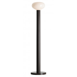 Lampa podłogowa szklana Flo Mokka Aldex | Elegancki design