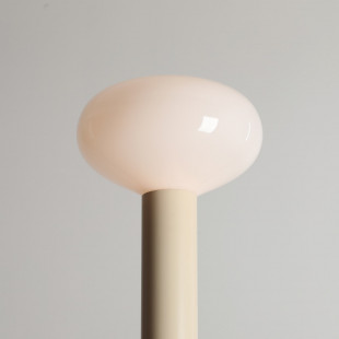 Lampa podłogowa szklana Flo Cream Aldex | Elegancki design