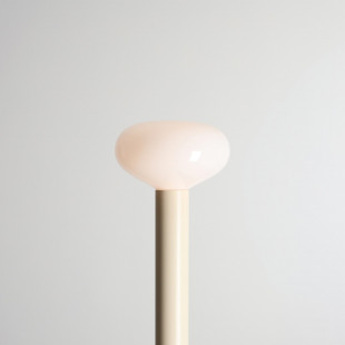 Lampa podłogowa szklana Flo Cream Aldex | Elegancki design