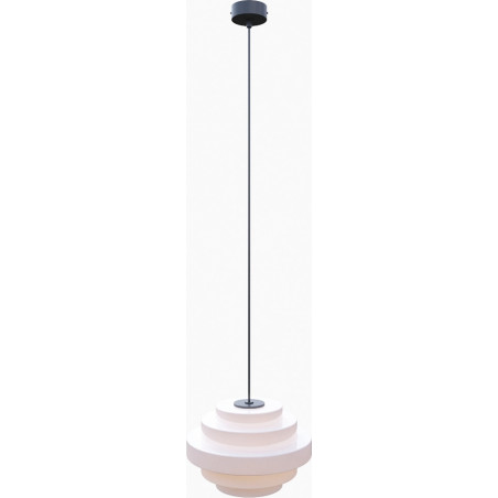 Lampa sufitowa Filo Milky Aldex | Szklana, nowoczesna
