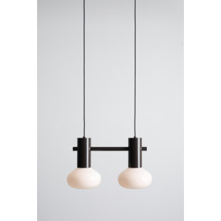 Lampa wisząca Flo Mokka II - Aldex | Szkło, 46cm