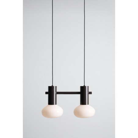 Lampa wisząca Flo Mokka II - Aldex | Szkło, 46cm