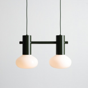 Lampa wisząca Flo Moss II - Aldex, szkło, zielony - Kup online