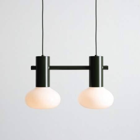 Lampa wisząca Flo Moss II - Aldex, szkło, zielony - Kup online