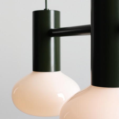 Lampa wisząca Flo Moss II - Aldex, szkło, zielony - Kup online