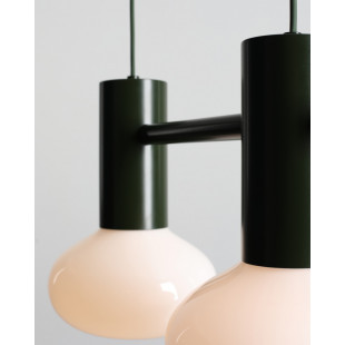 Lampa wisząca Flo Moss II - Aldex, szkło, zielony - Kup online