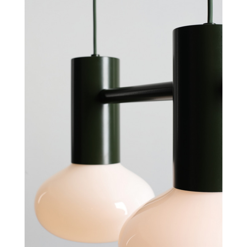 Lampa wisząca Flo Moss II - Aldex, szkło, zielony - Kup online