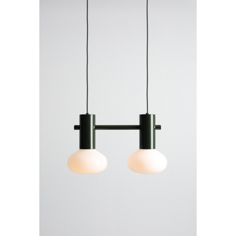 Lampa wisząca Flo Moss II - Aldex, szkło, zielony - Kup online