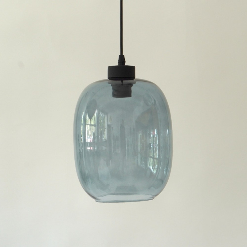 Lampa wisząca niebieska Elio 20cm | TK Lighting - Kup online!