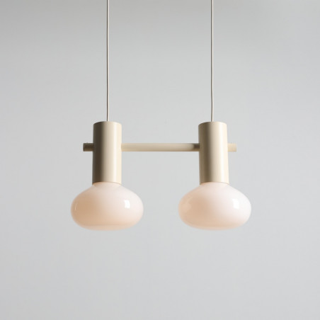 Lampa wisząca Flo Cream II - Aldex | Szkło, Styl Japandi