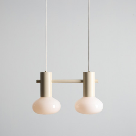 Lampa wisząca Flo Cream II - Aldex | Szkło, Styl Japandi