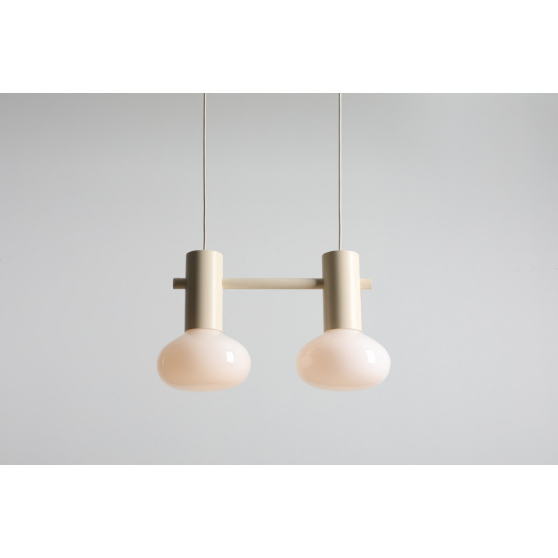 Lampa wisząca Flo Cream II - Aldex | Szkło, Styl Japandi