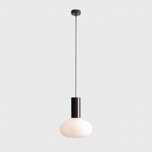Lampa wisząca Flo Mokka Aldex - Szkło, Brąz, Biały | Sklep z Lampami