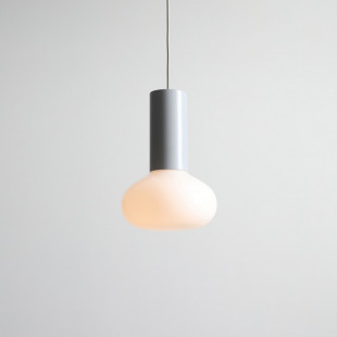 Lampa wisząca Flo szara Aldex | Szkło, Styl Japandi