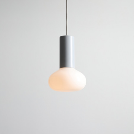 Lampa wisząca Flo szara Aldex | Szkło, Styl Japandi