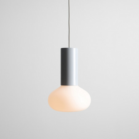 Lampa wisząca Flo szara Aldex | Szkło, Styl Japandi