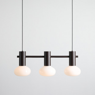 Lampa wisząca Flo Mokka III - Aldex | Szkło, 75cm
