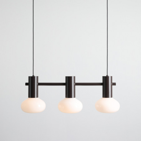 Lampa wisząca Flo Mokka III - Aldex | Szkło, 75cm