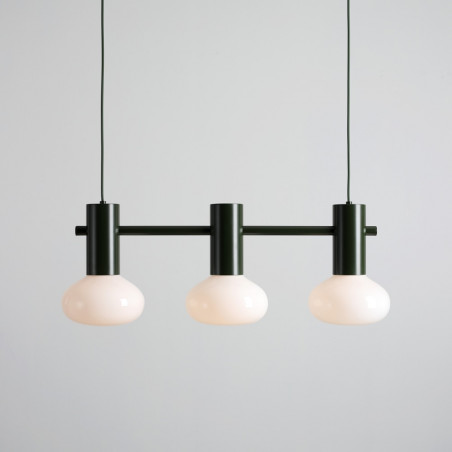 Lampa wisząca Flo Moss III | Szkło, 3 punkty | Aldex