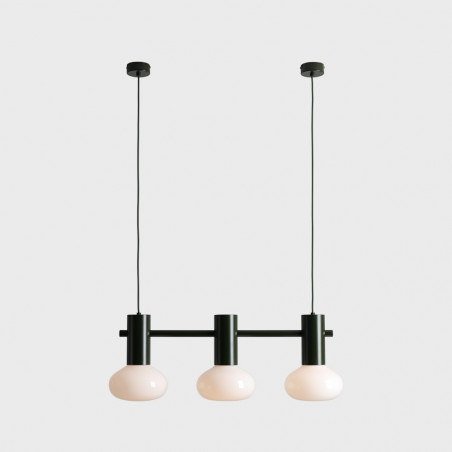 Lampa wisząca Flo Moss III | Szkło, 3 punkty | Aldex