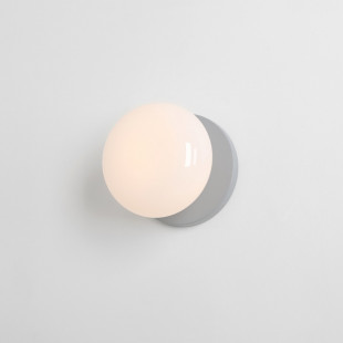 Kinkiet szklany Flo Grey Aldex | Retro, Japandi | Sklep Lamp