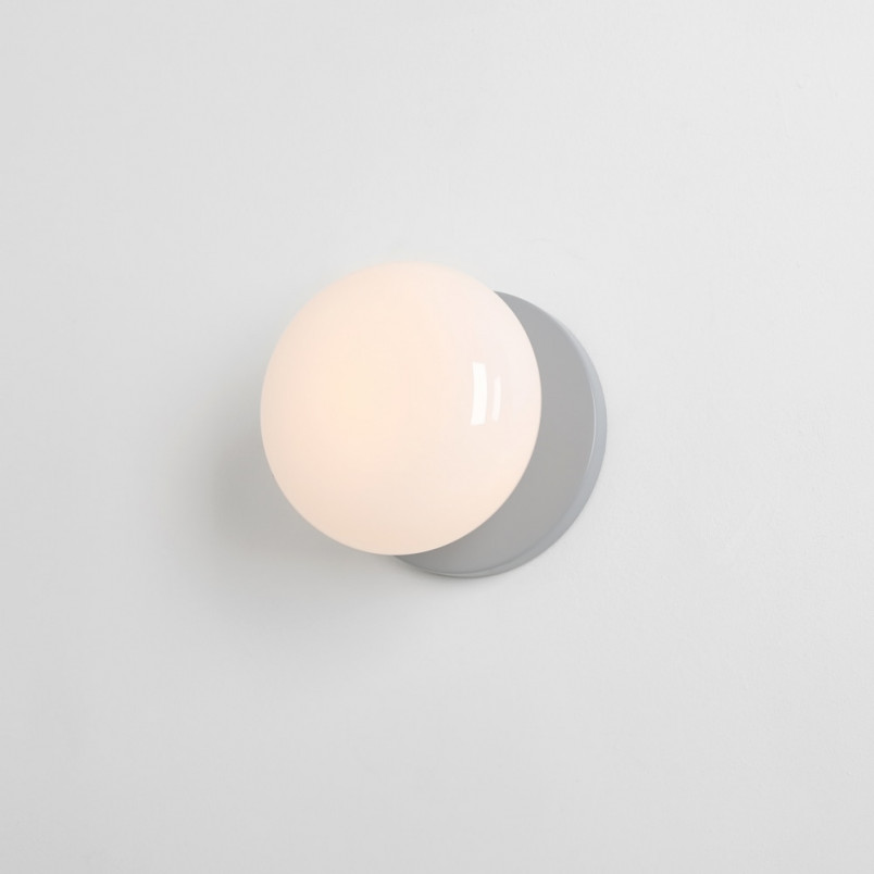 Kinkiet szklany Flo Grey Aldex | Retro, Japandi | Sklep Lamp