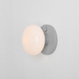 Kinkiet szklany Flo Grey Aldex | Retro, Japandi | Sklep Lamp