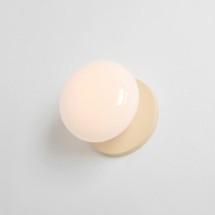 Kinkiet szklany Flo Cream Aldex | Retro, Japandi, Nowoczesny
