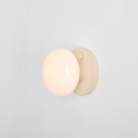 Kinkiet szklany Flo Cream Aldex | Retro, Japandi, Nowoczesny
