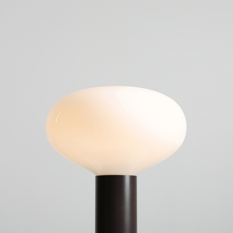 Lampa stołowa Flo Mokka Aldex | Szkło, Japandi | Kup online