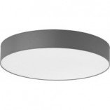 Plafon Rondo grafitowy TK Lighting | Lampa materiałowa