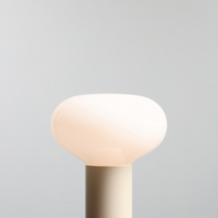 Lampa stołowa Flo Cream Aldex | Szkło, Japandi, 599 PLN