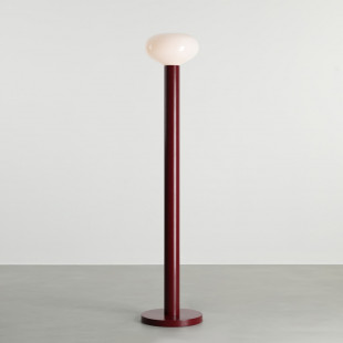 Lampa podłogowa szklana Flo Ruby - Aldex | Elegancki Design