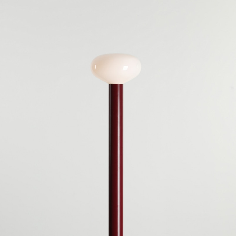 Lampa podłogowa szklana Flo Ruby - Aldex | Elegancki Design