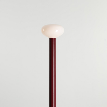 Lampa podłogowa szklana Flo Ruby - Aldex | Elegancki Design