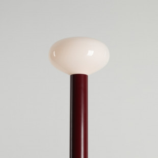 Lampa podłogowa szklana Flo Ruby - Aldex | Elegancki Design