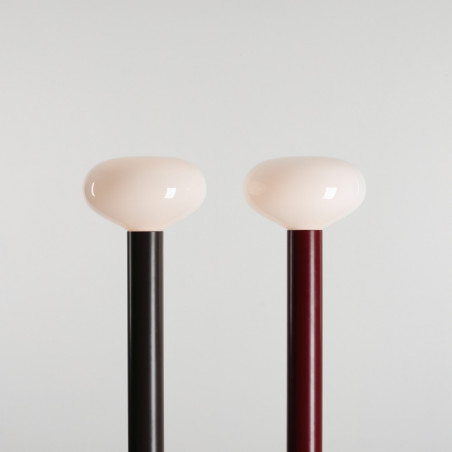 Lampa podłogowa szklana Flo Ruby - Aldex | Elegancki Design