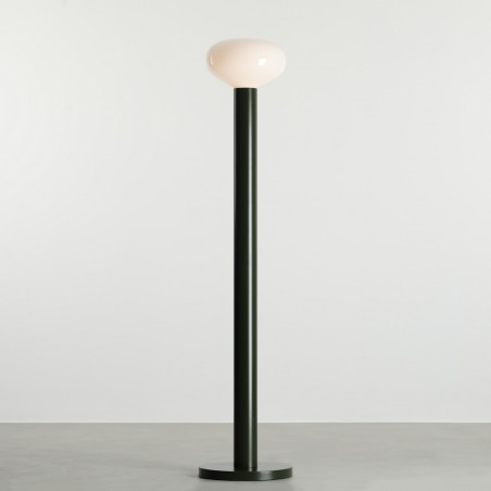 Lampa podłogowa szklana Flo Moss | Aldex - Stylowe oświetlenie
