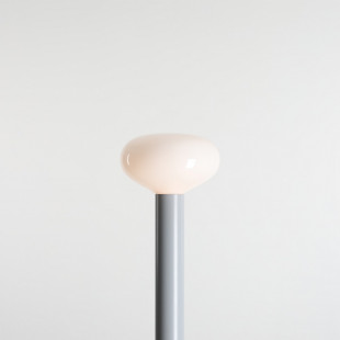 Lampa podłogowa szklana Flo Grey Aldex | Elegancki design