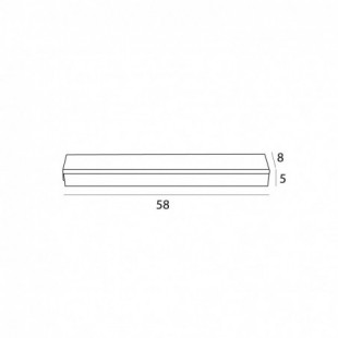 Plafon LED MaxLight 115cm - Nowoczesne oświetlenie
