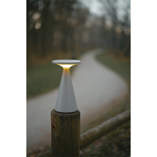 Lampa zewnętrzna LED Funghi - MaxLight, szara