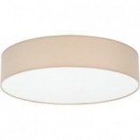 Plafon Rondo beżowy 60cm TK Lighting | Lampa materiałowa